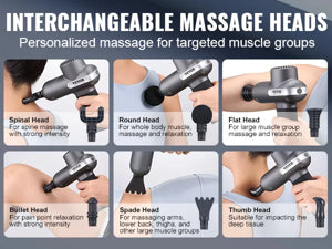 Gun Massage Machine For Pain Relief (With USB Cable)