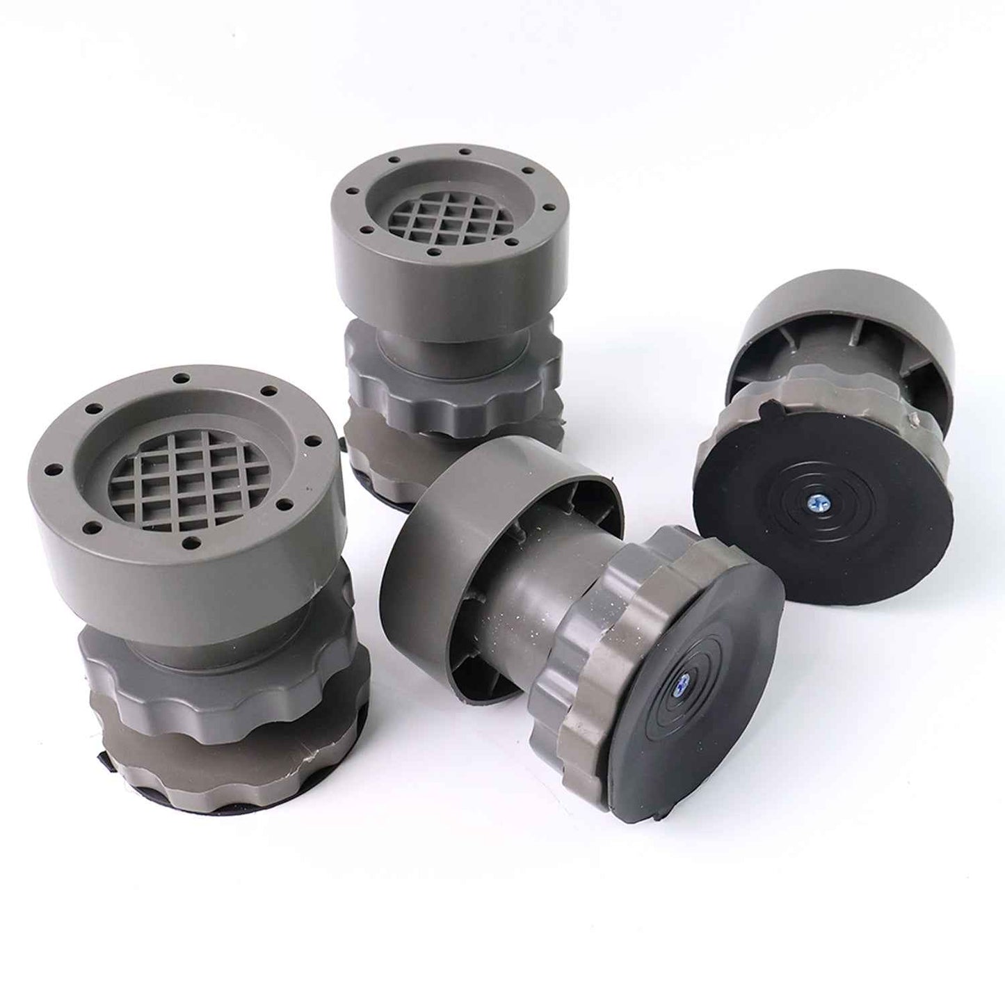 Adjustable Anti-vibration Pads For Washing Machine And Refrigerator Base (4 Pc)